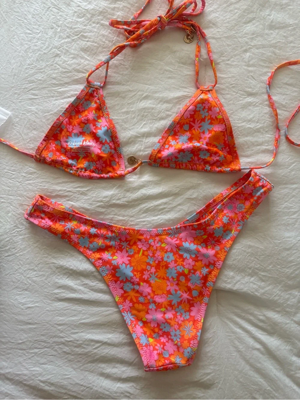 Kulani Kinis Dandelion Daze Print Bikini - Picture 3 of 5